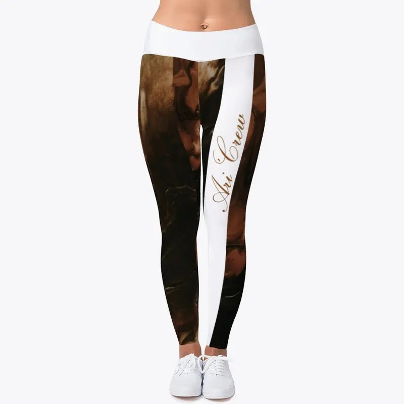 Marble Print Leggings